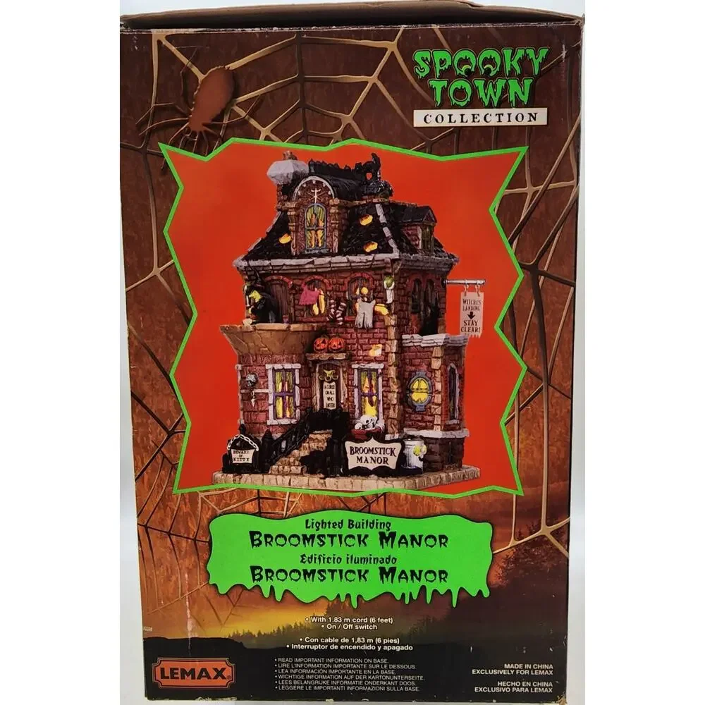 Lemax Spooky Town - Broomstick Manor #15197 (Retired) 2011